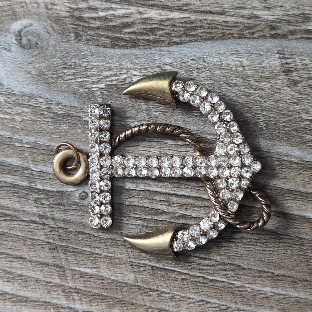 Large Nautical Anchor Pendant